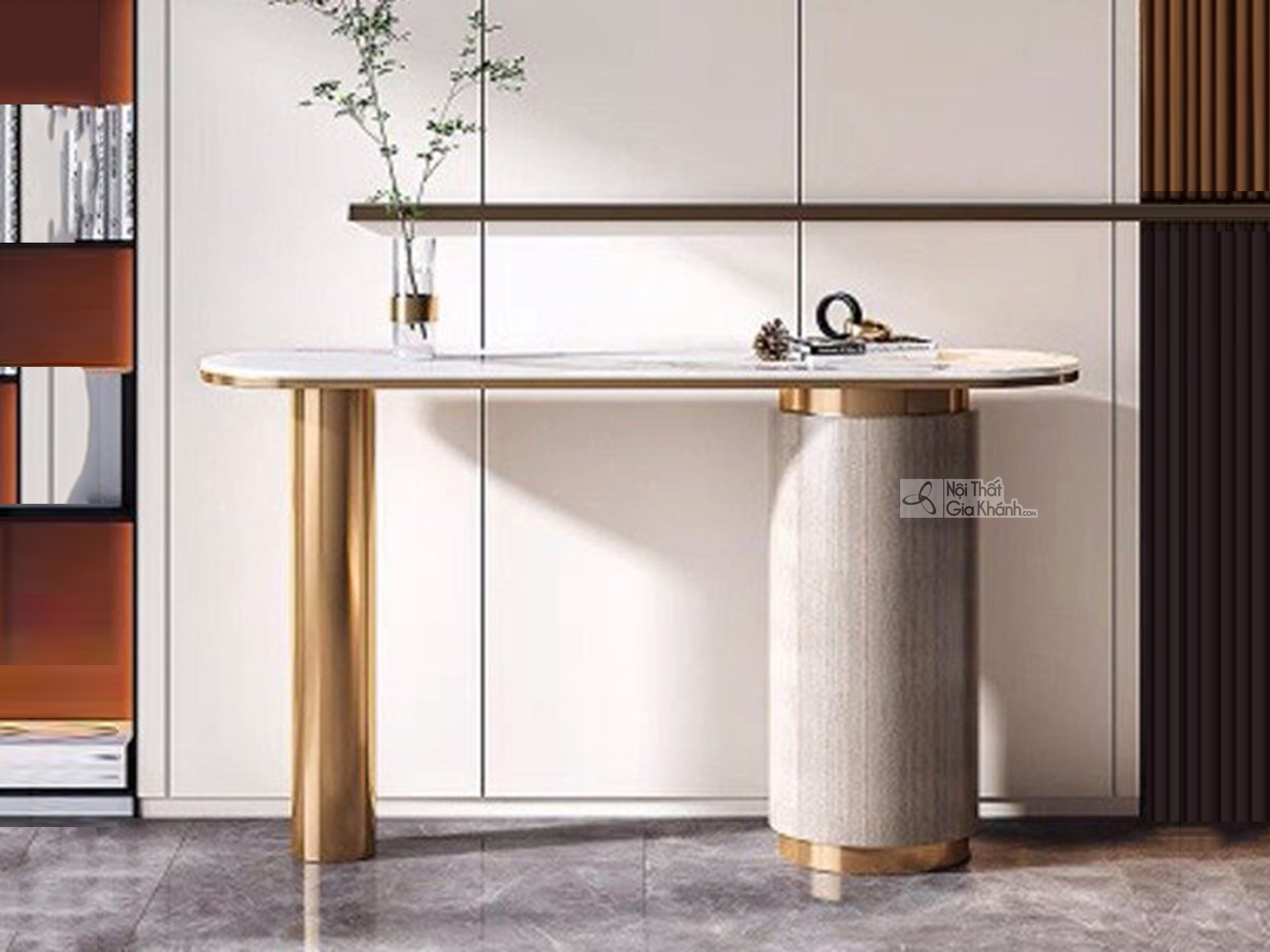 Kệ trang trí đa năng 1m2 KC6, thiết kế nhiều ngăn cho phòng khách
