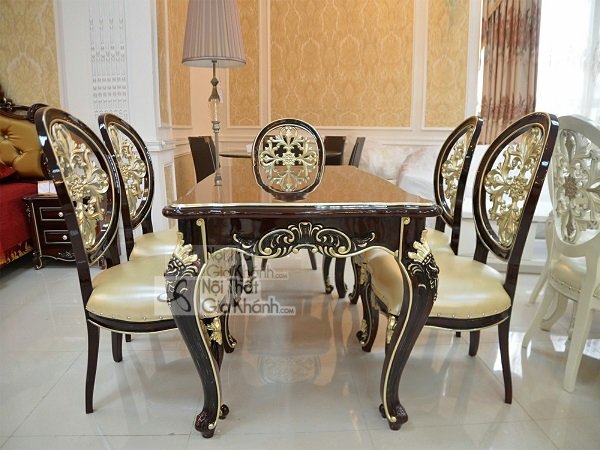 Bộ bàn ăn tân cổ điển phá cách PA8801GG