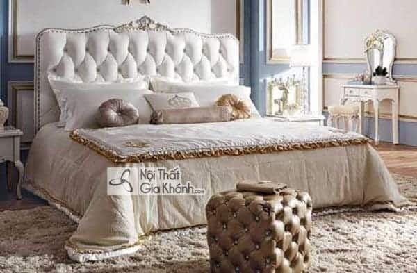 Giường King size bọc da phong cách hiện đại cho phòng khách sạn cao cấp