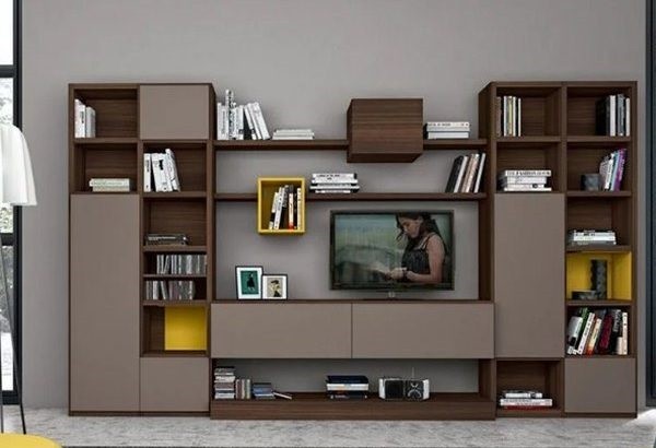 Kệ tivi phòng khách nhà ống đẹp, tiết kiệm không gian Bí quyết lựa chọn Kệ tivi phòng khách nhà ống sao cho đẹp nhất