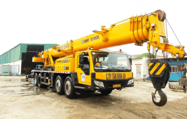 Các loại cần trục bánh hơi