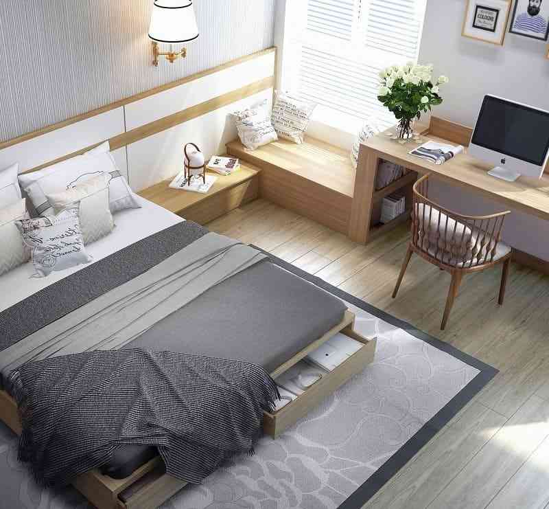 Trang trí phòng ngủ 3x3m có chủ ý