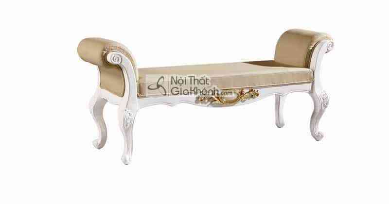 Sofa băng dài không tựa kê dưới đuôi giường tiết kiệm diện tích