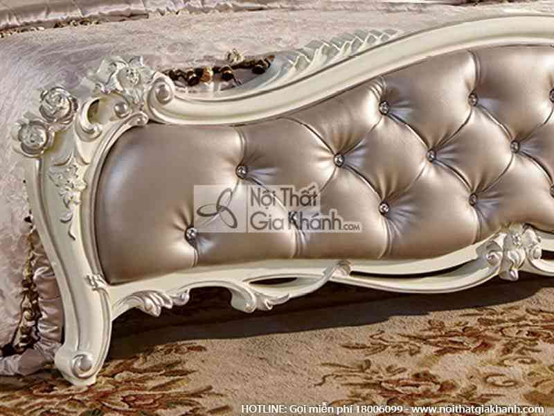 giuong ngu 1m8x2m french white 8805al 4