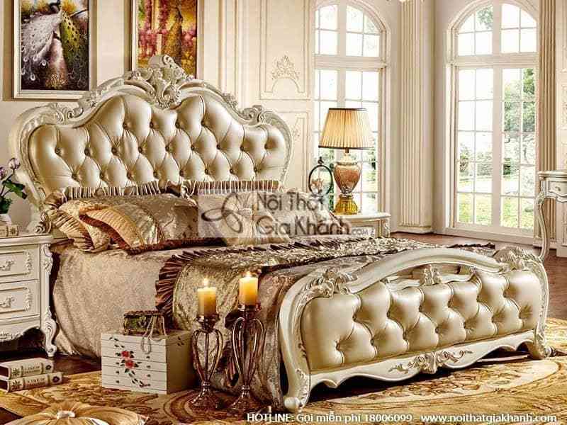 giuong ngu doi tinh te phong cach phap h8816al