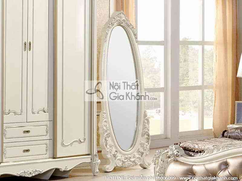 Kệ gương đứng độc đáo, phong cách Pháp 8801F