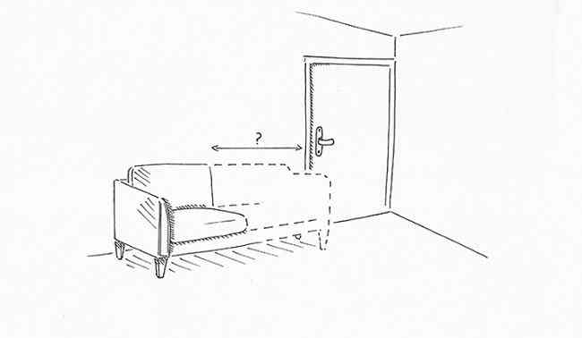 Chú ý phần kích thước Sofa trong toàn bộ phòng khách nhà bạn