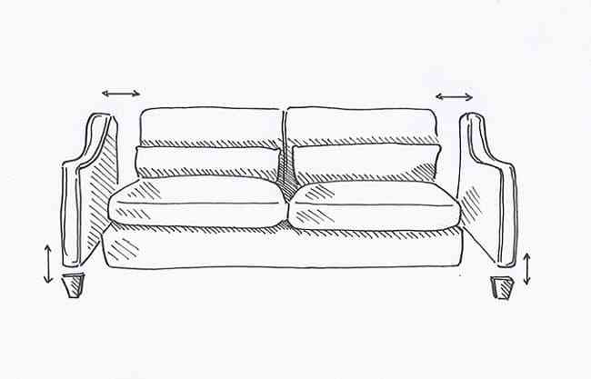 Hãy nhớ rằng, kích thước chiếc ghế sofa phù hợp phải đi qua được cửa ra vào nhà bạn một cách dễ dàng