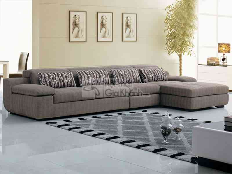 Sofa nỉ thô nhập khẩu 3 băng 8917