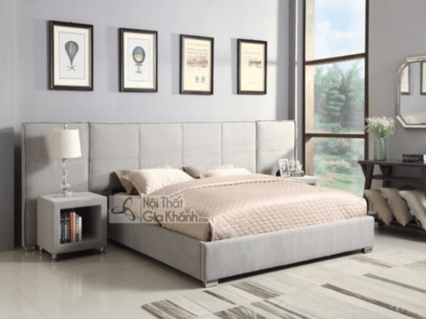 Thêm sự lựa chọn với những mẫu giường ngủ bọc nỉ và nệm đẹp