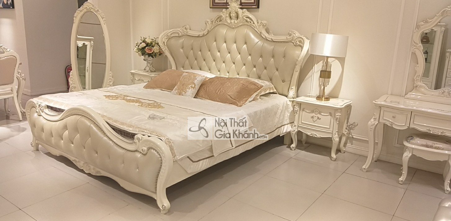 Giường Tân Cổ Điển Kích Thước Lớn GID119H-20