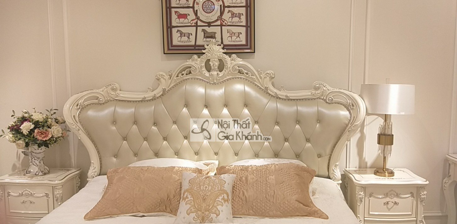 Giường Tân Cổ Điển Kích Thước Lớn GID119H-20