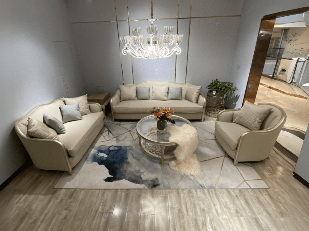 Bộ sofa phong cách Mỹ SBM203-123 được trưng bày tại showroom của Nội Thất Gia Khánh. Bộ sản phẩm gồm sofa băng và ghế đơn…