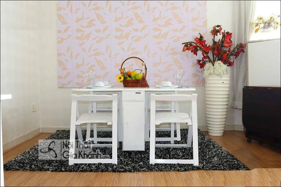 Bàn ăn gấp gọn 4 chỗ
