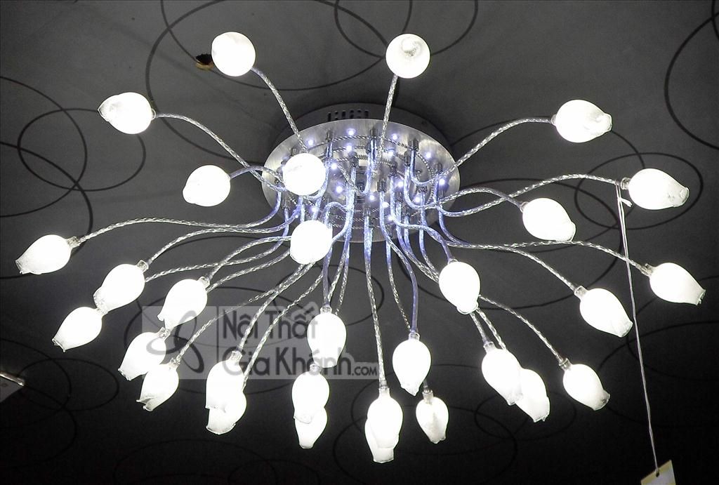 Đèn led trang trí 7 màu dạng chùm
