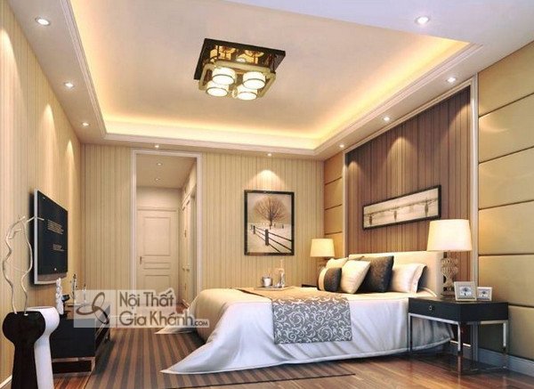 Đèn chùm đơn giản – đèn cho phòng ngủ hiện đại