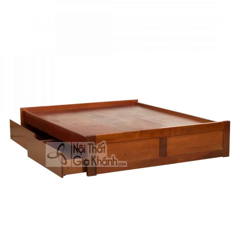 Giường ngủ gỗ 1m4 x 2m tiện nghi