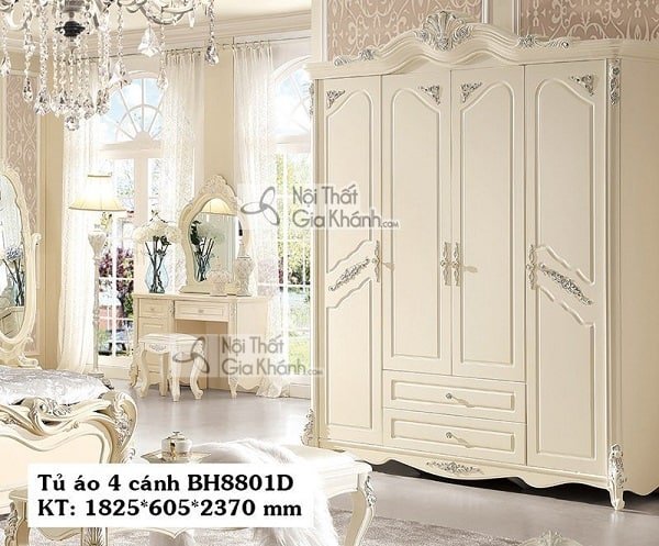 Kinh nghiệm mua tủ quần áo phòng ngủ: chọn đúng chất liệu và kích thước