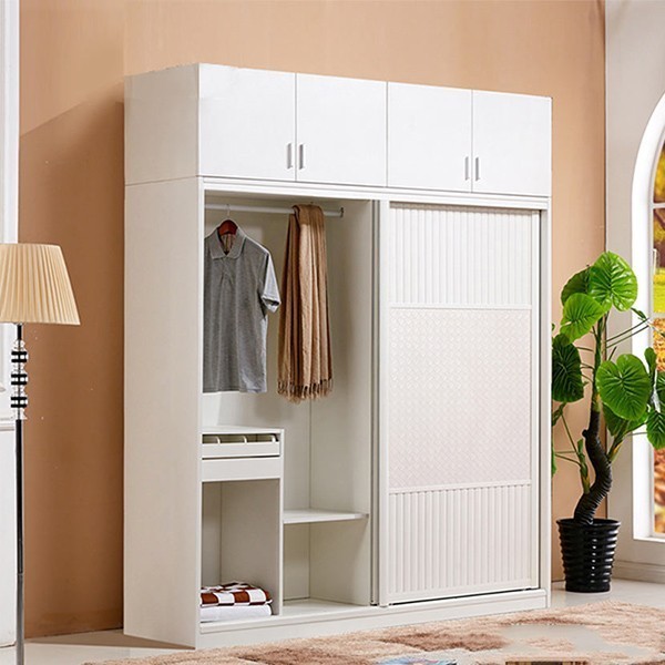Tủ quần áo nhôm cửa lùa
