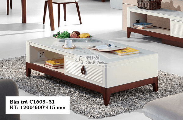 Bàn trà gỗ công nghiệp nên mua loại nào tốt nhất