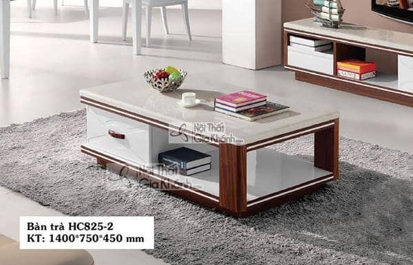 Mẫu bàn trà thông minh kiểu Nhật không chân phù hợp nhà trần thấp