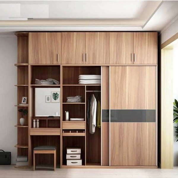 Tủ Quần Áo Kết Hợp Bàn Trang Điểm Đẹp Và Tiện Ích