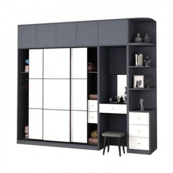 Tủ Quần Áo Kết Hợp Bàn Trang Điểm Đẹp Và Tiện Ích