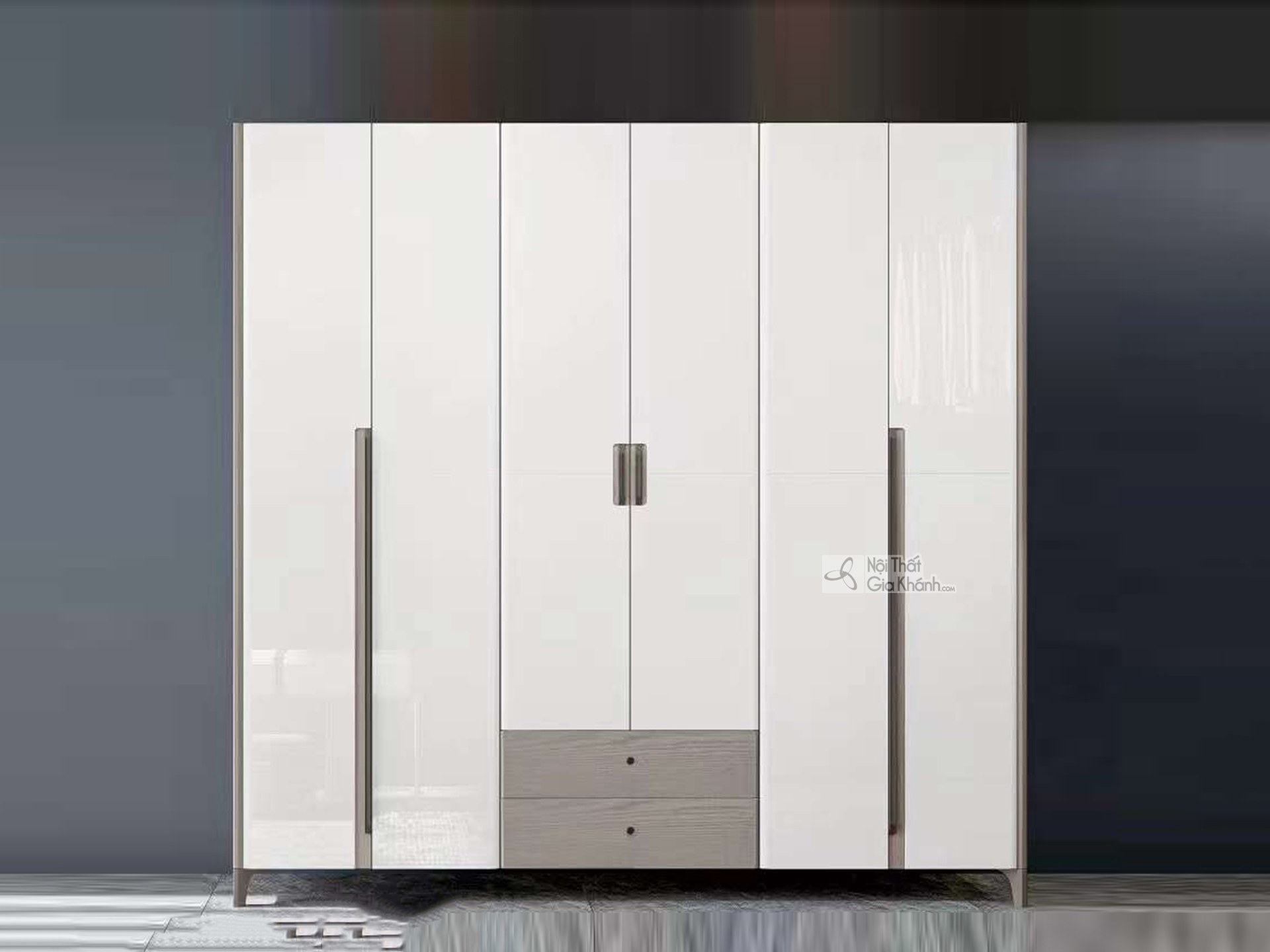 Tủ quần áo 6 cánh bền đẹp chắc chắn giá 18 triệu đồng