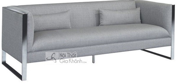 Sofa đơn giản màu ghi xám hiện đại