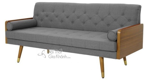 Ghế sofa đơn màu xám mẫu 19