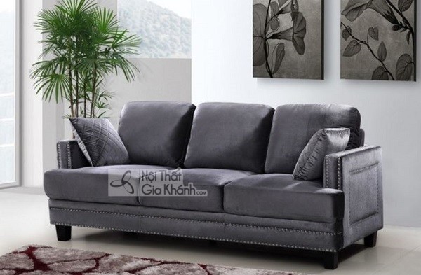 Sofa màu ghi đẹp mẫu 40