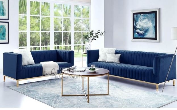 sofa bọc nhung