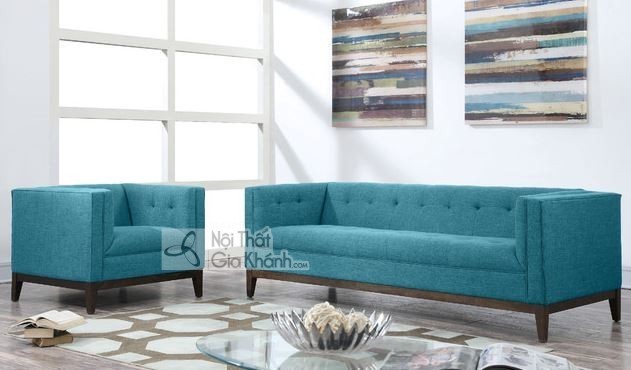 sofa màu xanh da trời