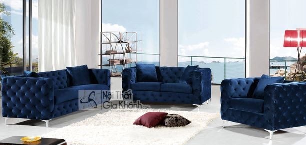 sofa xanh dương đẹp