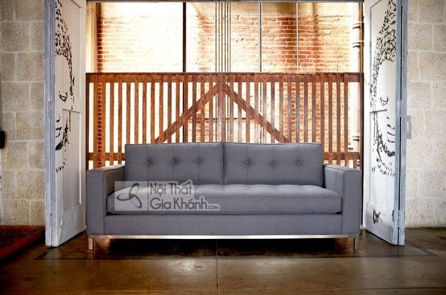 sofa màu xanh nhạt