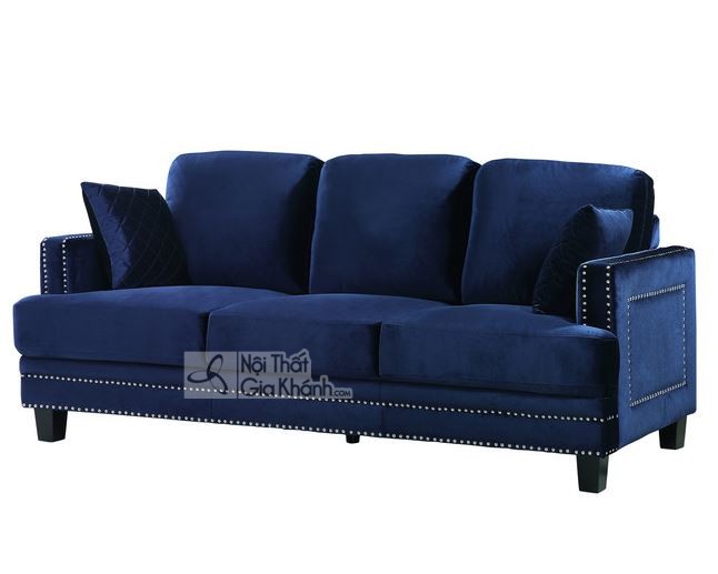 sofa phong khach xanh duong