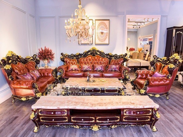 sofa phong khach dat vang