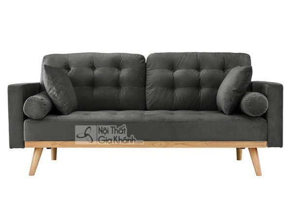 sofa vai den phong cach hien dai