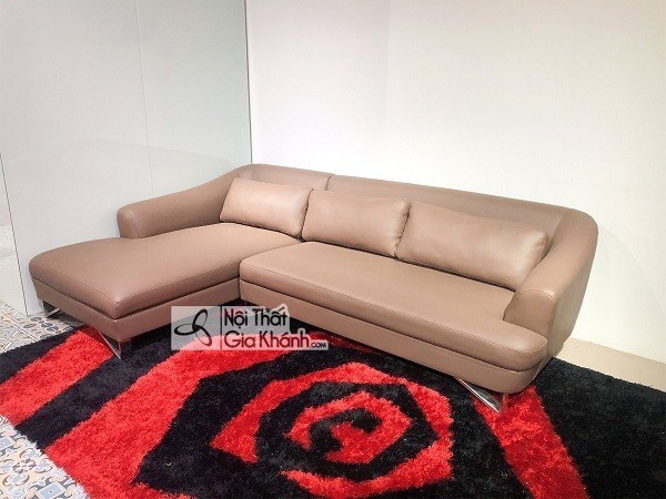 Sofa thiết kế đơn giản nhưng sang trọng tại showroom mua sofa đẹp ở Hà Nội