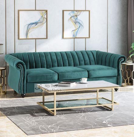 sofa nhung hàn quốc