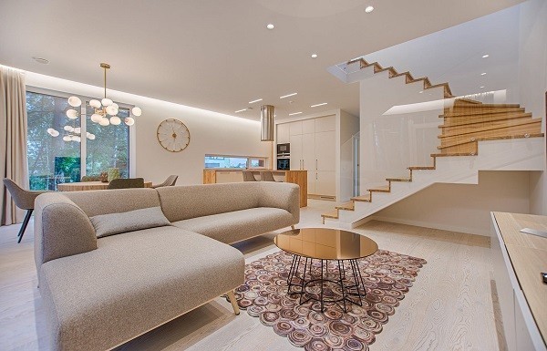 chiều cao bàn ghế sofa