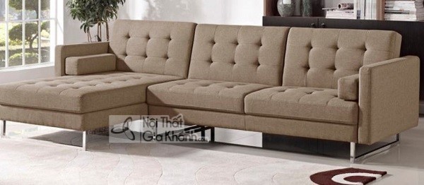 Ghế sofa cỡ nhỏ có nệm ngồi nhún sâu êm ái