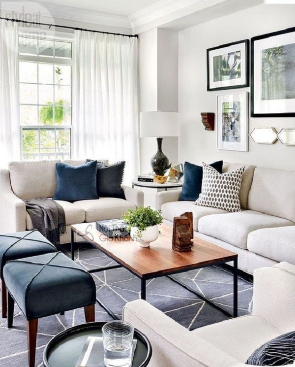 Sofa mini góc chữ L nhỏ gọn đẹp cho phòng khách tiện nghi