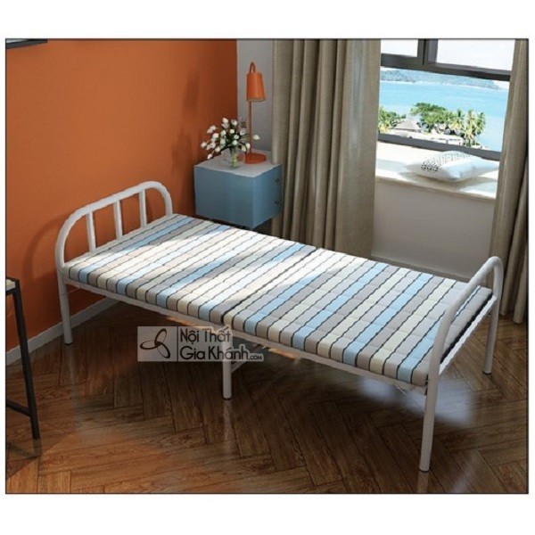 Giường xếp gọn thiết kế đơn giản dễ bố trí