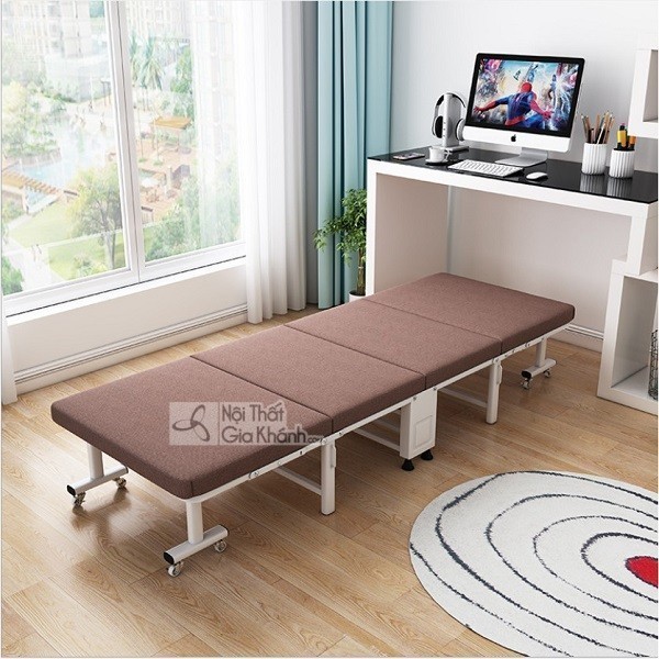 Giường gấp gọn cần tránh vật sắc nhọn tiếp xúc bề mặt