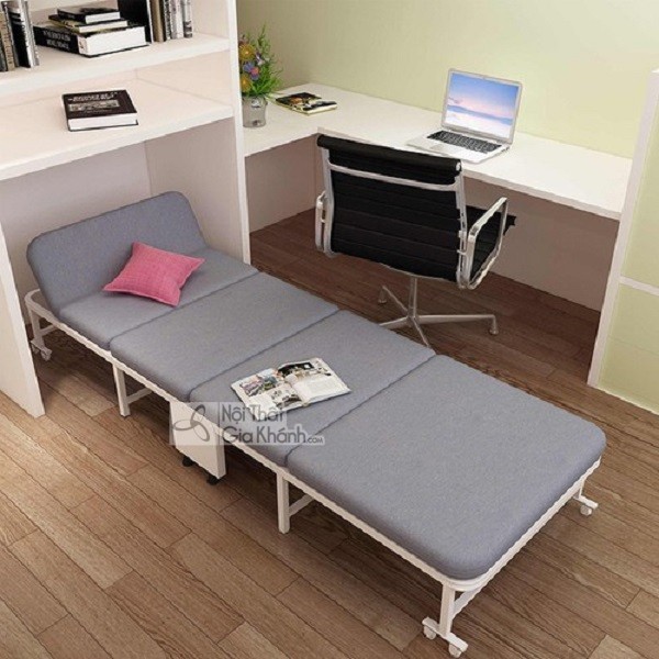 Giường gấp thông minh nên đặt nơi khô ráo tránh ẩm mốc