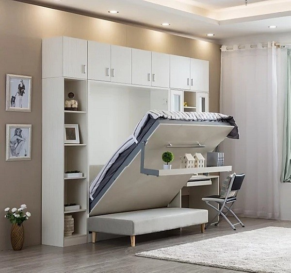 Cơ chế khớp nối giường xếp thông minh dễ vận hành
