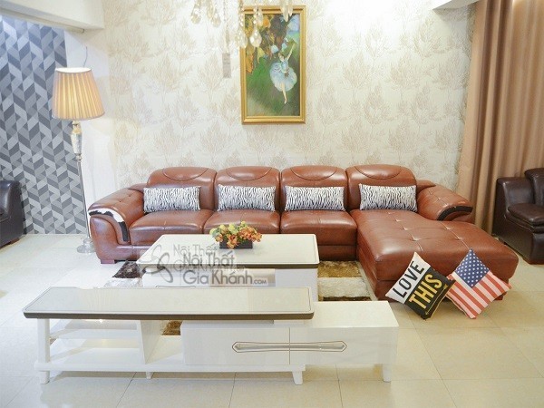 sofa da hiện đại