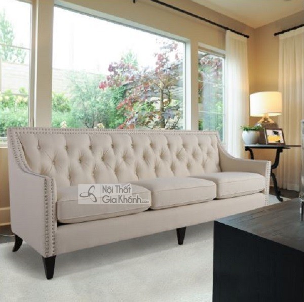 ghế sofa màu be hiện đại