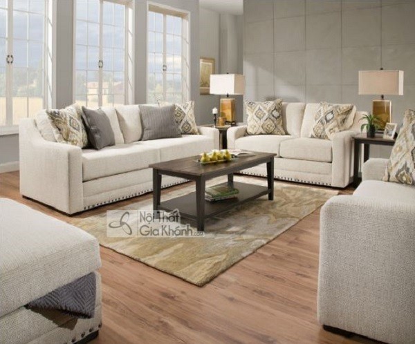 sofa đính kim loại